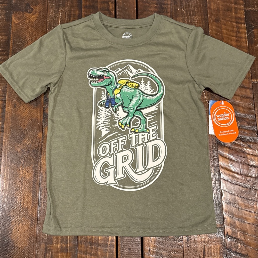 Off the Grid Dinosaur T-shirt